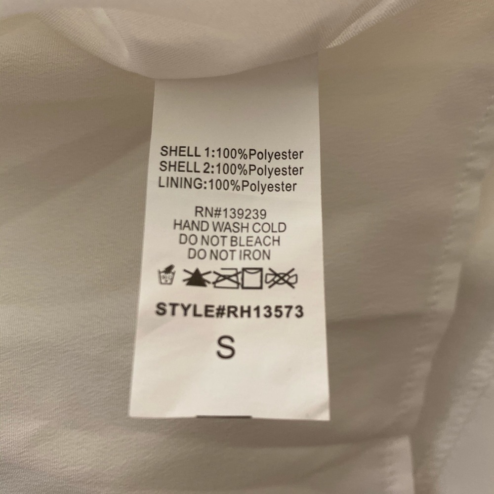 DO+BE NWT white & black dress s - Picture 8 of 8